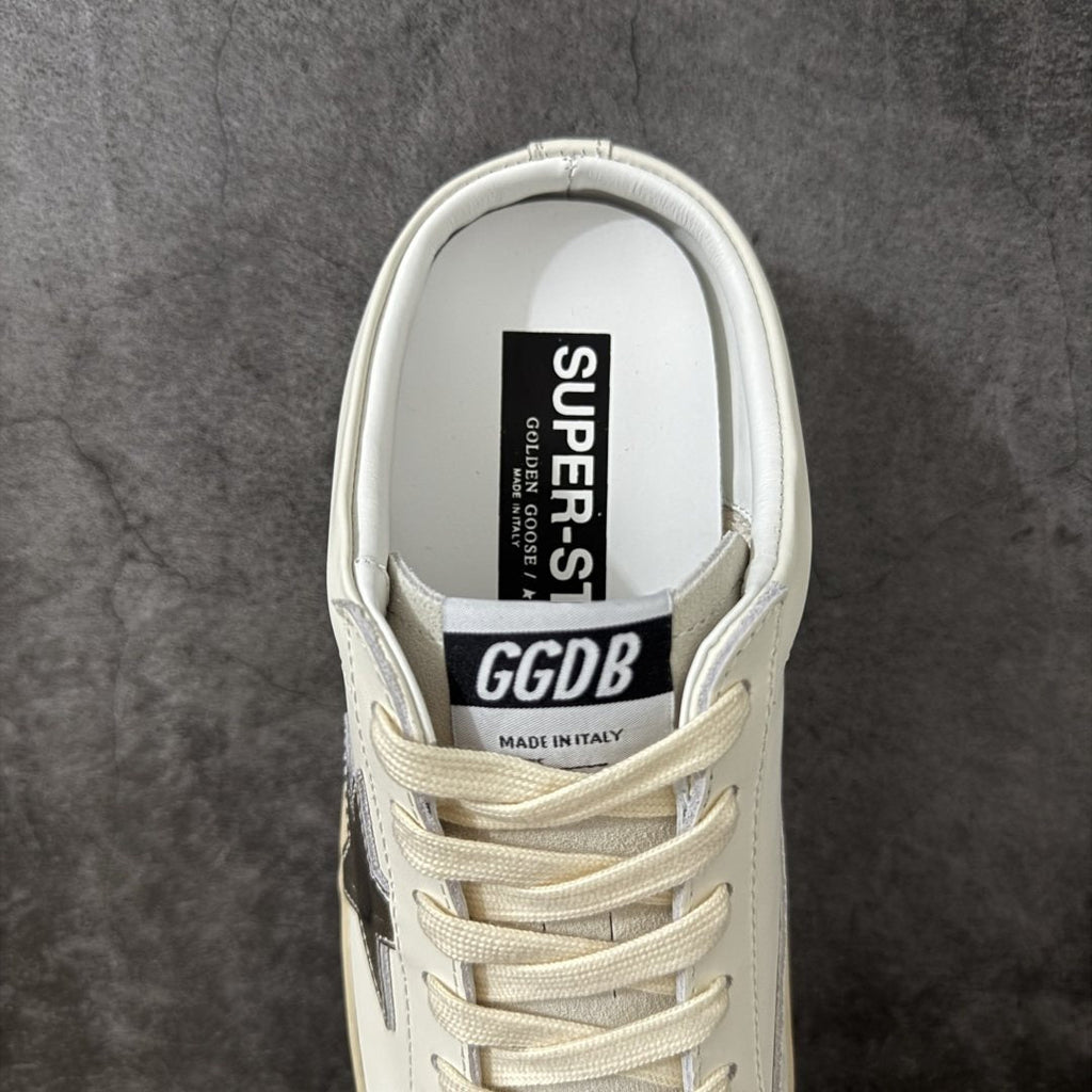 Golden Goose Silver Star Sneakers — label