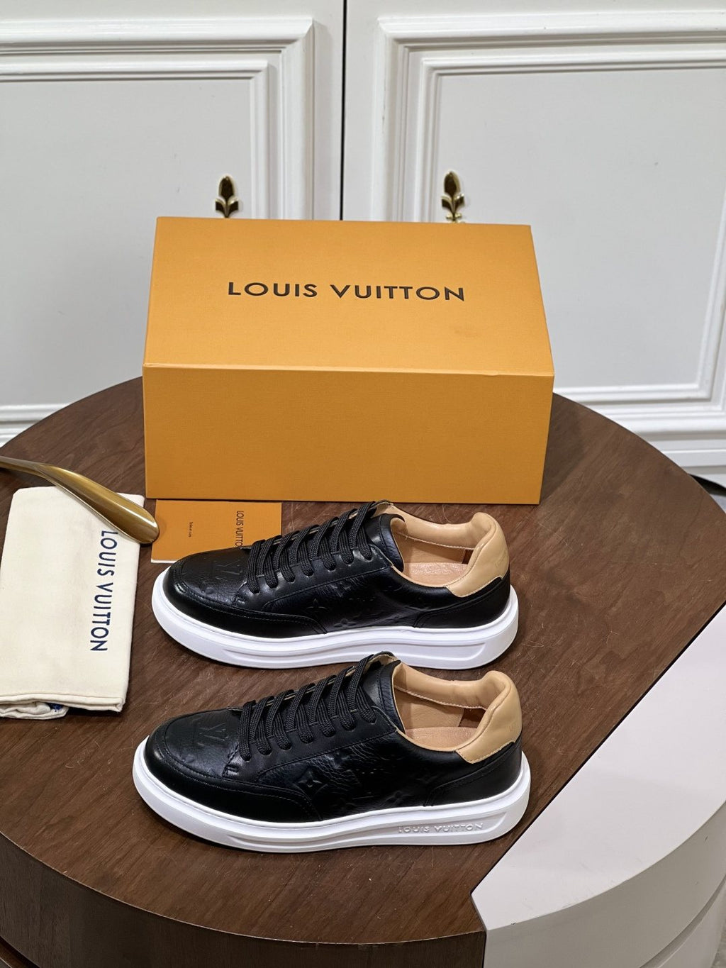 Louis Vuitton Beverly Hills Low-Top Sneakers — front