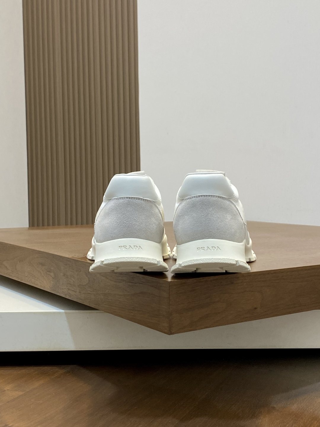 Prada Panel Low-Top Sneakers — back