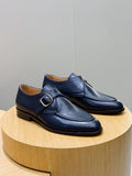 Loro Piana Suede Buckle Loafers — hero