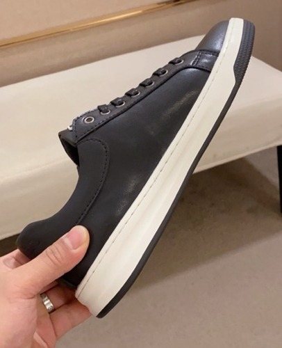 Prada Men's Low-Top Lace-Up Sneakers — front