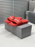 Balenciaga Logo Slide Sandals — hero