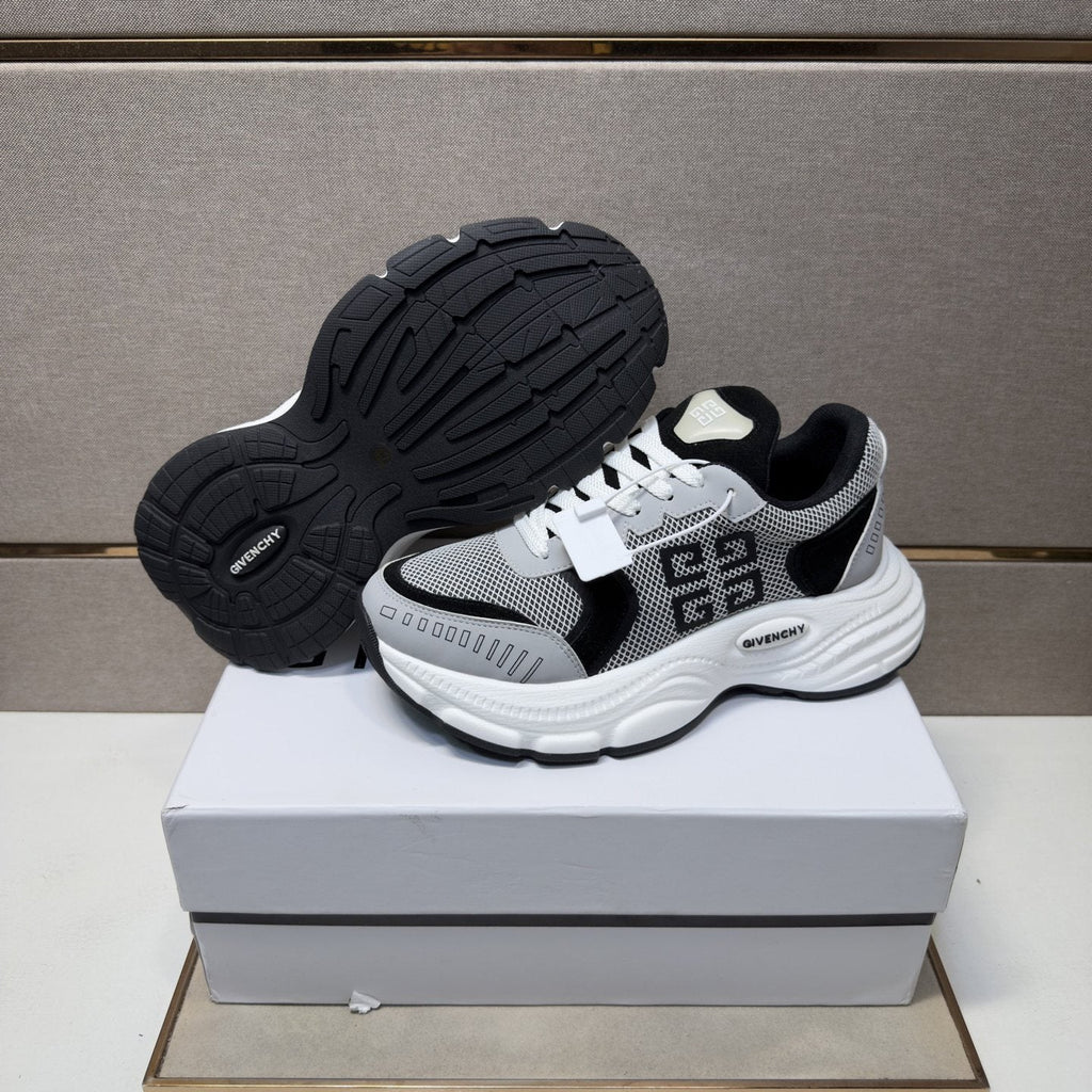 Givenchy Paneled Low-Top Sneakers — detail
