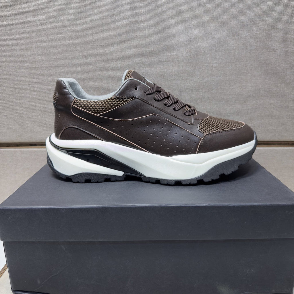 HUGO BOSS Mesh-Textured Casual Sneakers — side
