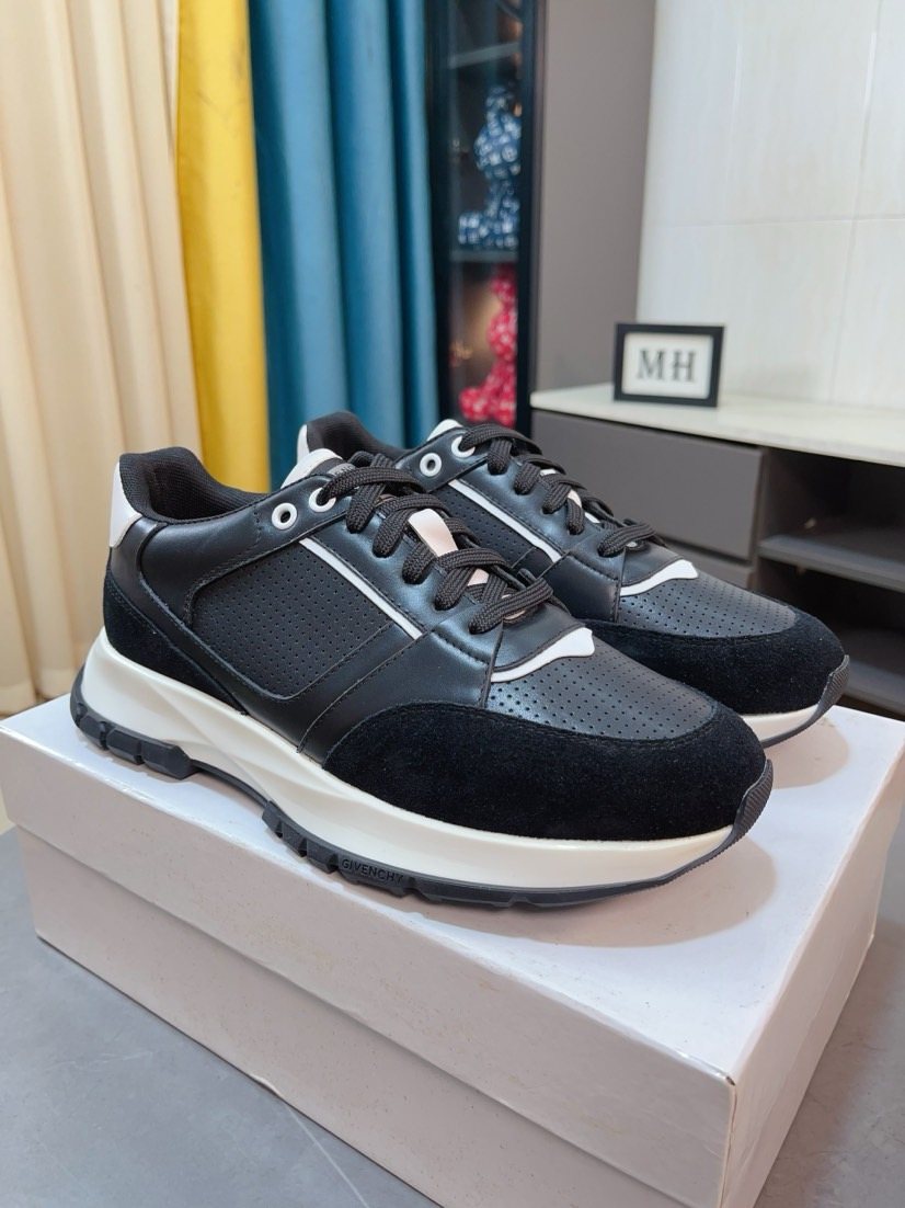 Givenchy Layered Low-Top Sneakers — front