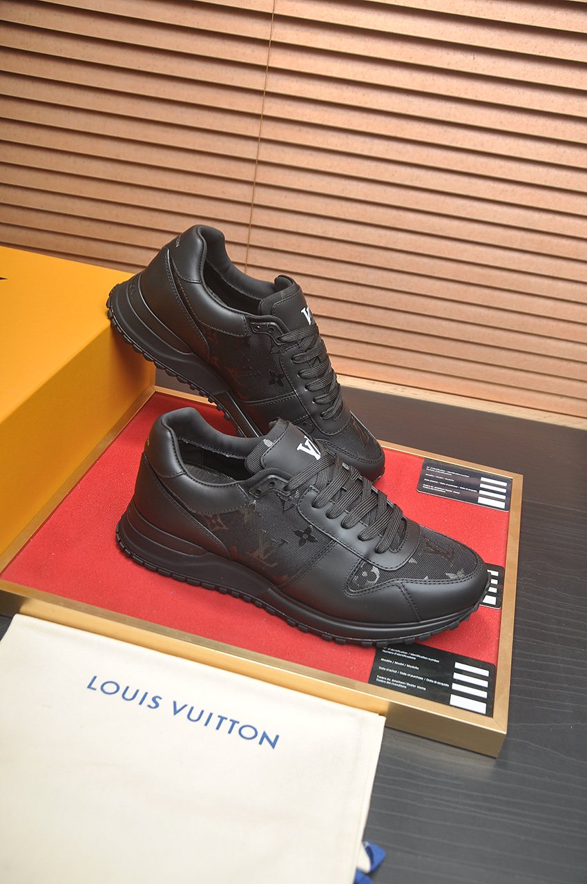 Louis Vuitton Monogram Low-Top Sneakers — side