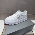 Prada Men's Paneled Low-Top Sneakers — hero
