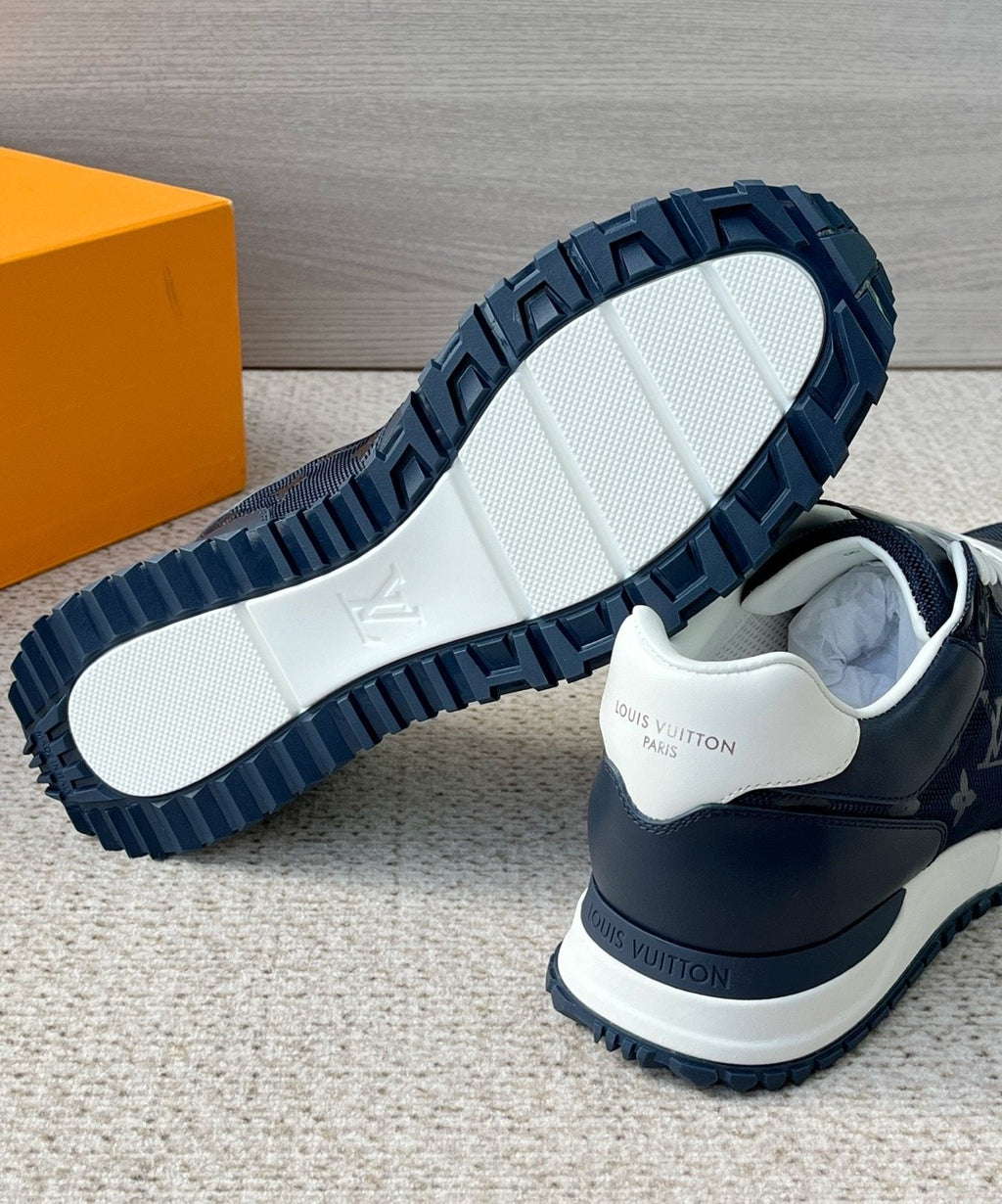 Louis Vuitton Monogram Panel Low-Top Sneakers — detail