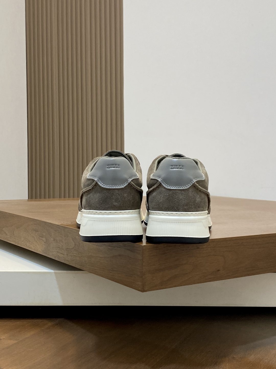 Zilli Stitched Low-Top Sneakers — back