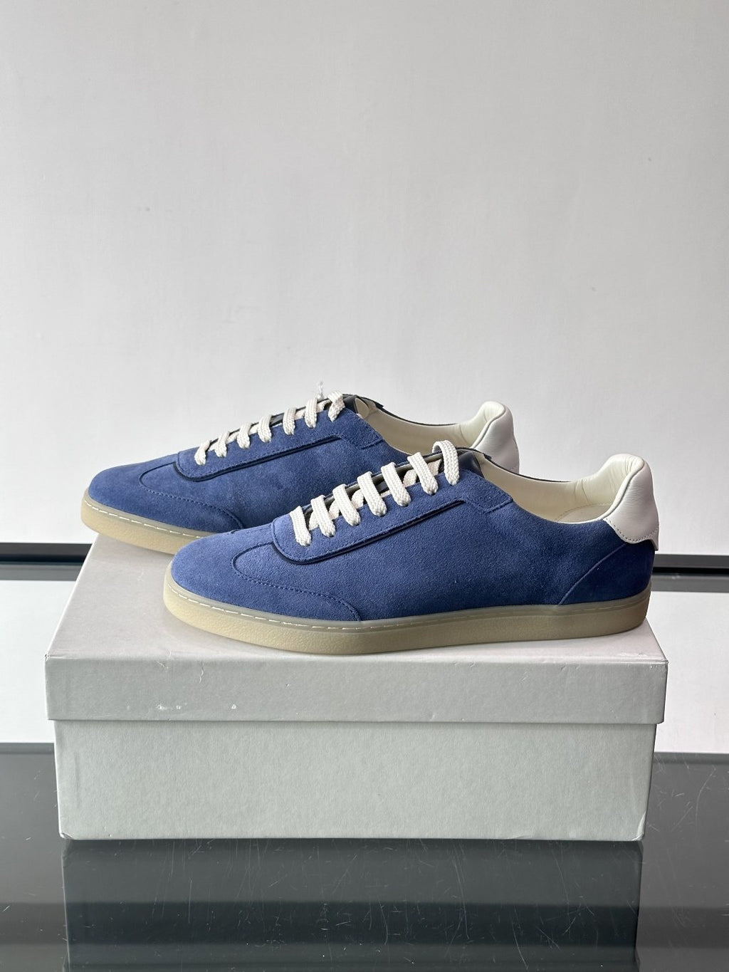 Brunello Cucinelli Lace-Up Low-Top Sneakers — hero