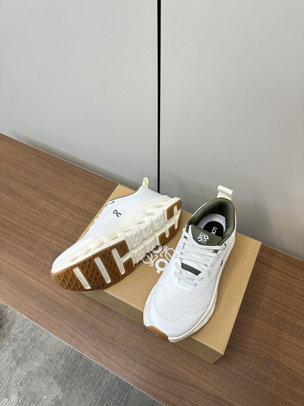 Loewe Mesh Panel Sneakers — model