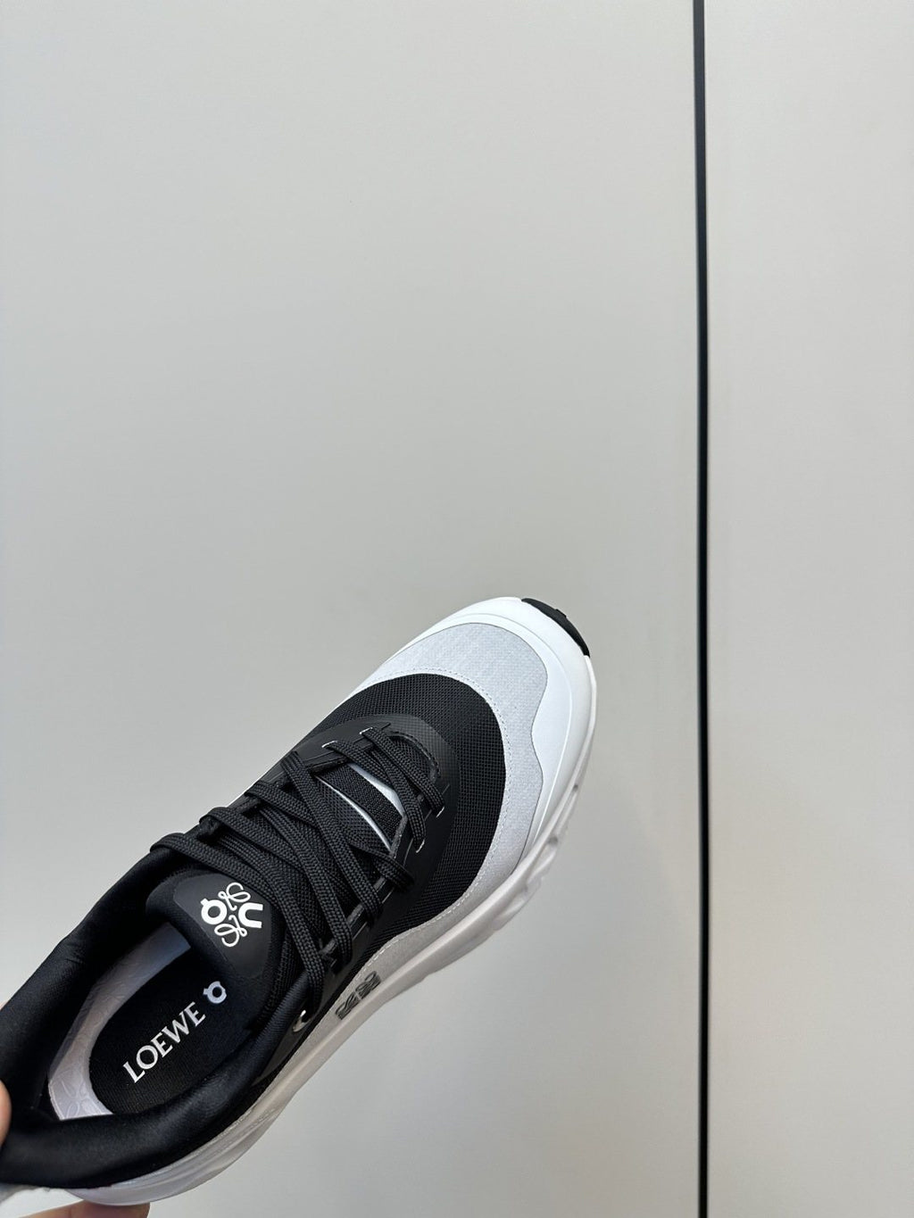 Loewe Mesh Panel Sneakers — detail