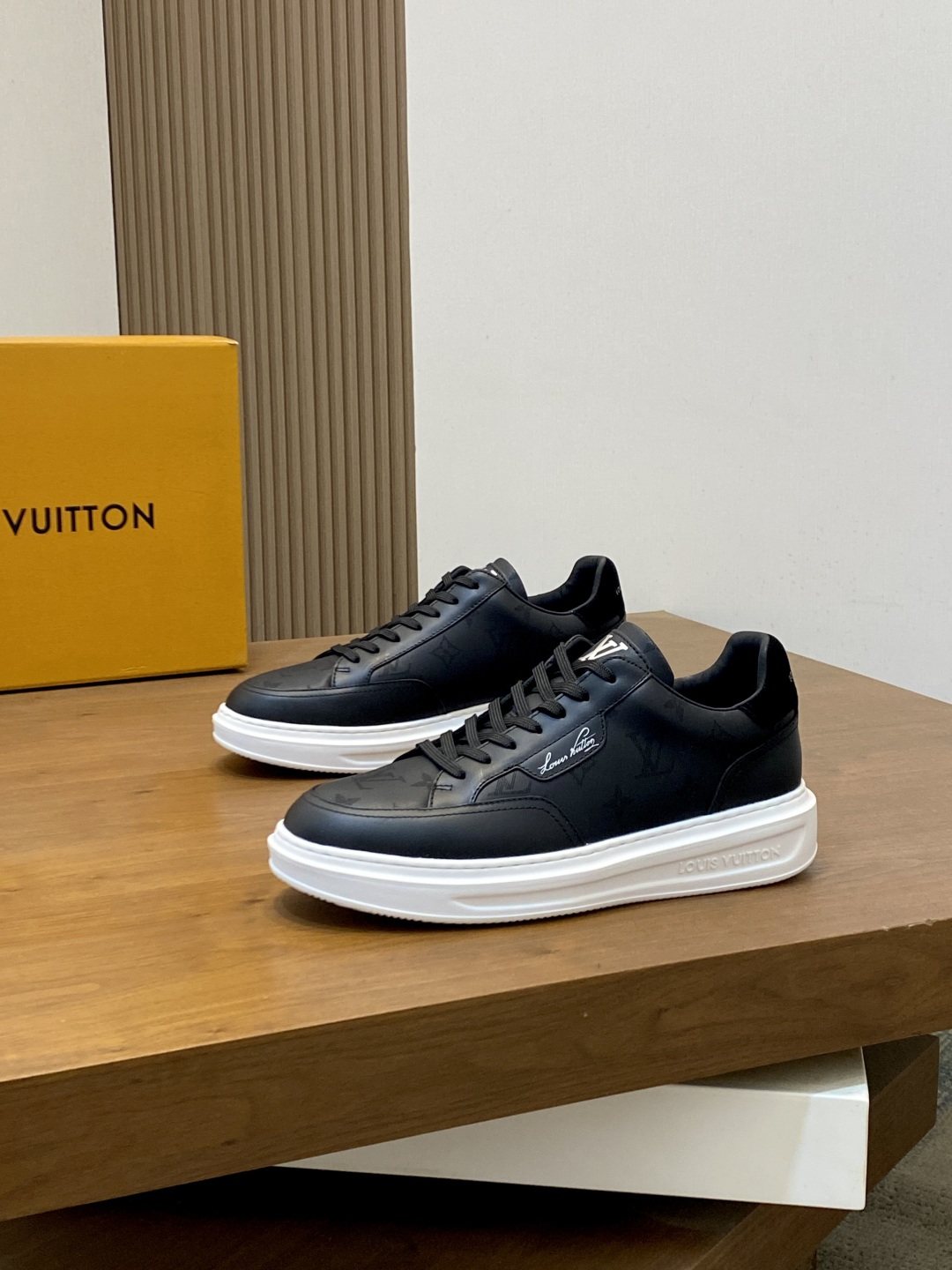 Louis Vuitton Patterned Low-Top Sneakers — hero