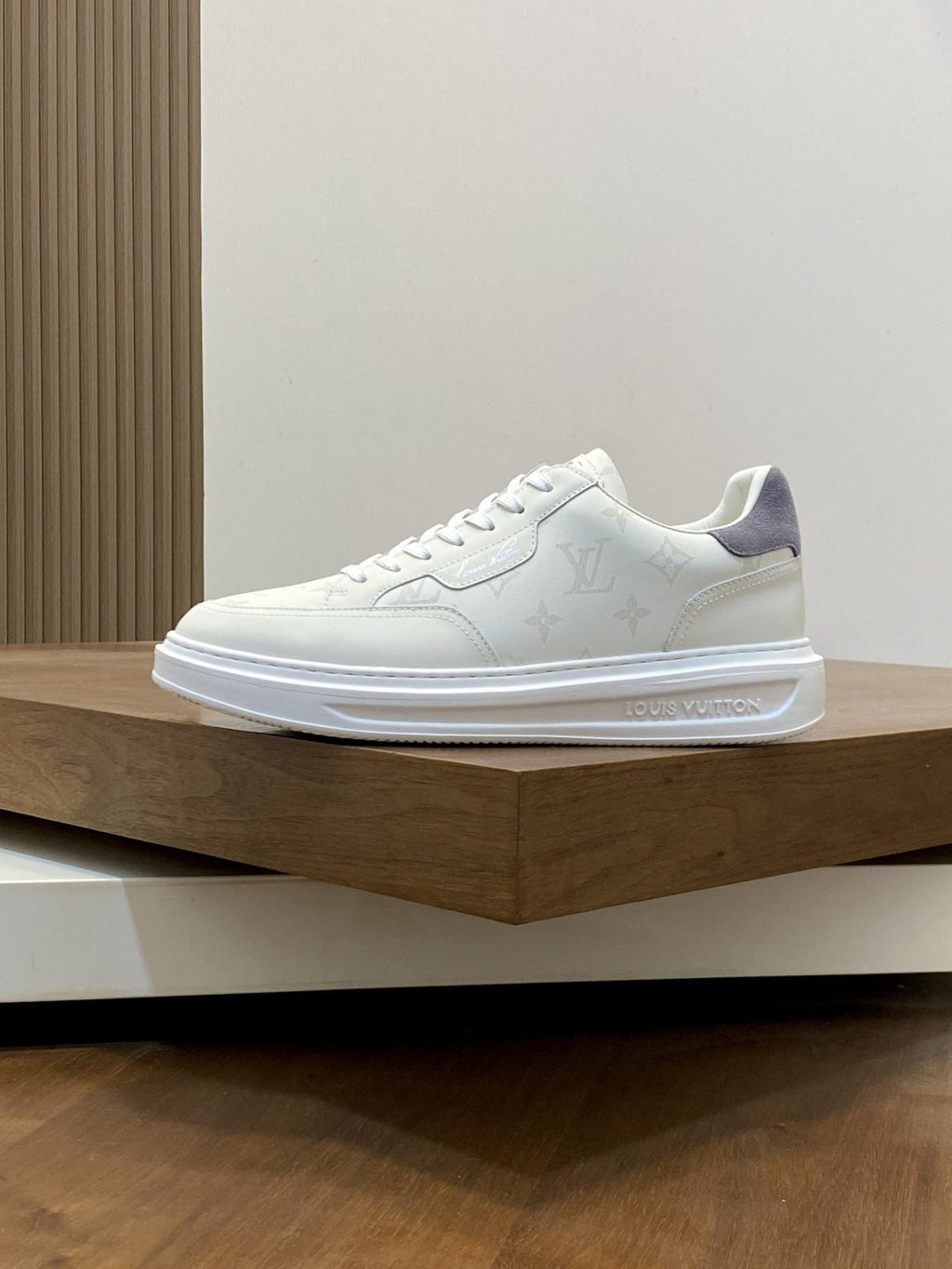 Louis Vuitton Patterned Low-Top Sneakers — side