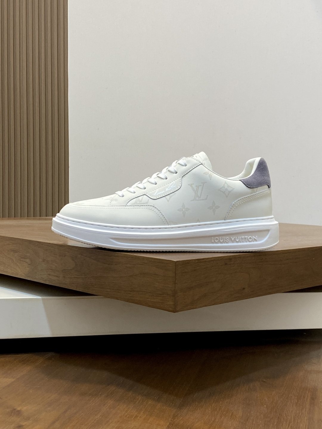 Louis Vuitton Patterned Low-Top Sneakers — side