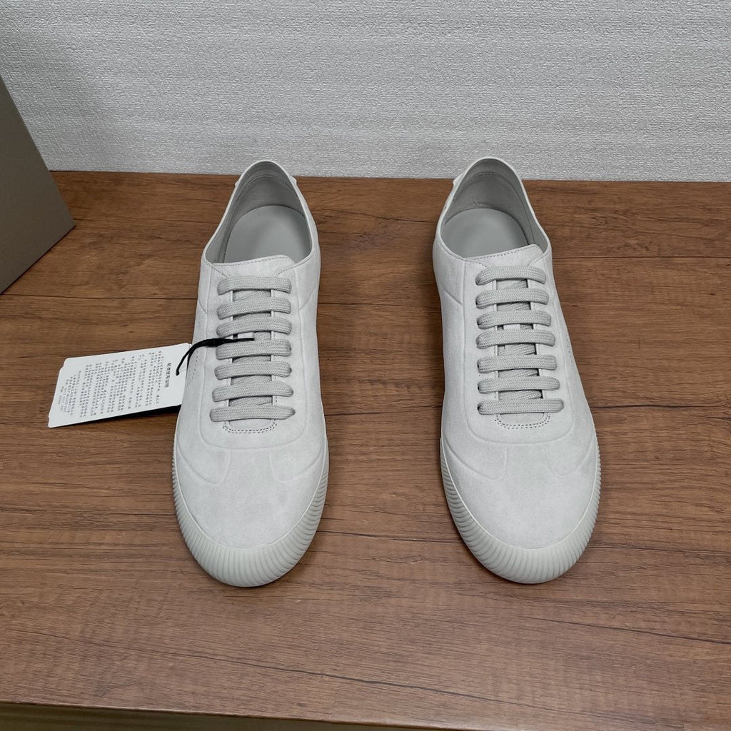 Giorgio Armani Perforated Low-Top Sneakers — front