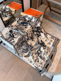 Dior Botanical Print Square Scarf — hero