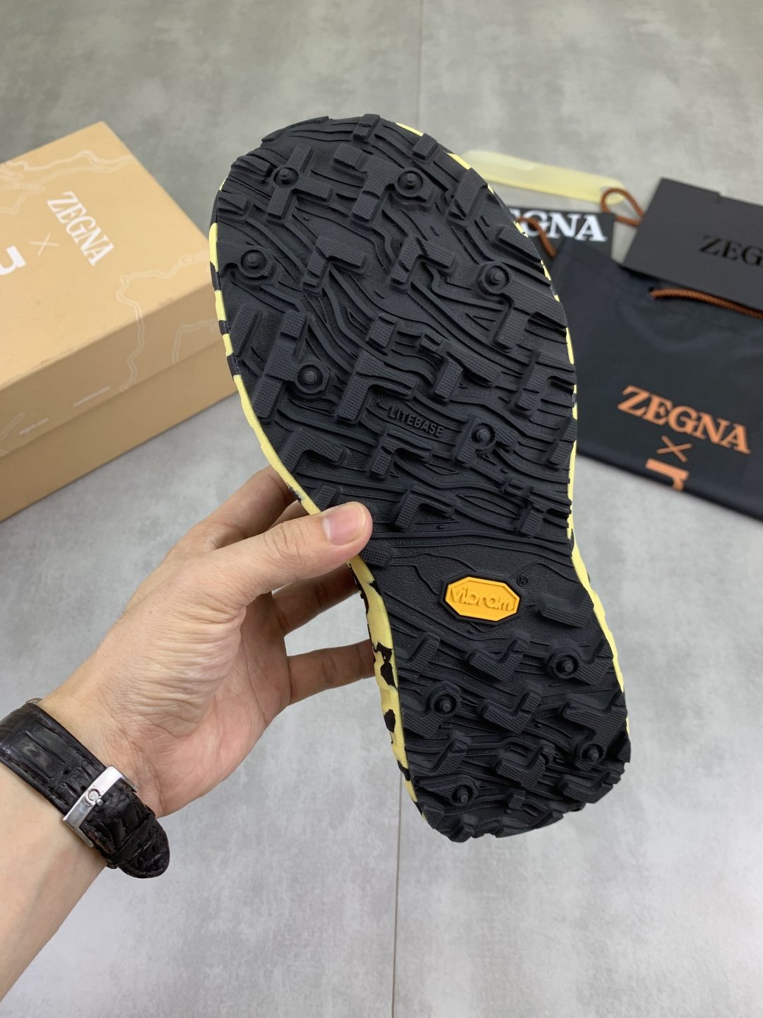 ZEGNA Norda 001 Trail Running Shoes — detail