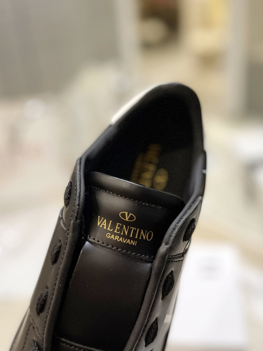 Valentino VLTN Stud Low-Top Sneakers — back