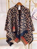 Fendi Geometric Shawl Wrap — hero