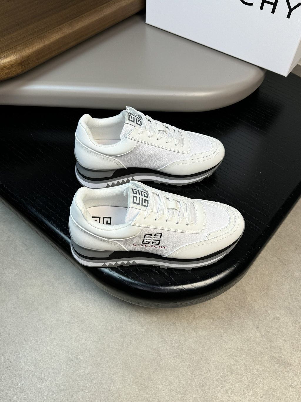 Givenchy Paneled Low-Top Sneakers — hero