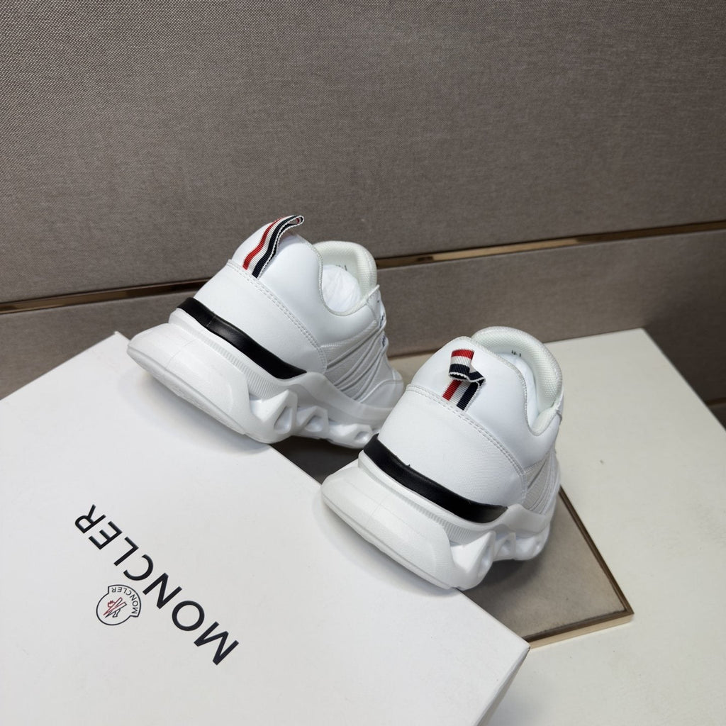 Moncler Men's Layered Lace-Up Sneakers — back