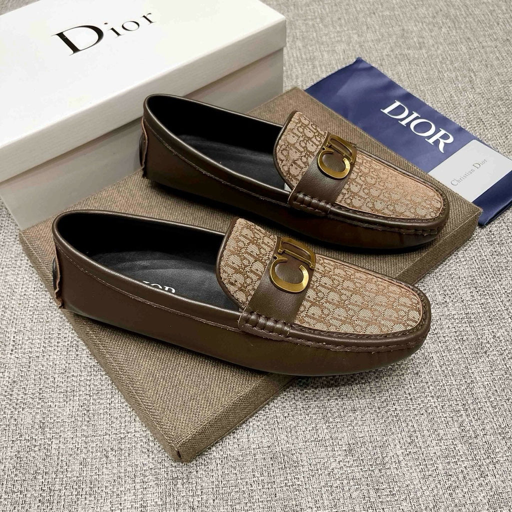 Dior Monogram Hardware Loafers — hero