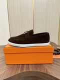 Hermès Hardware-Detail Slip-On Shoes — hero