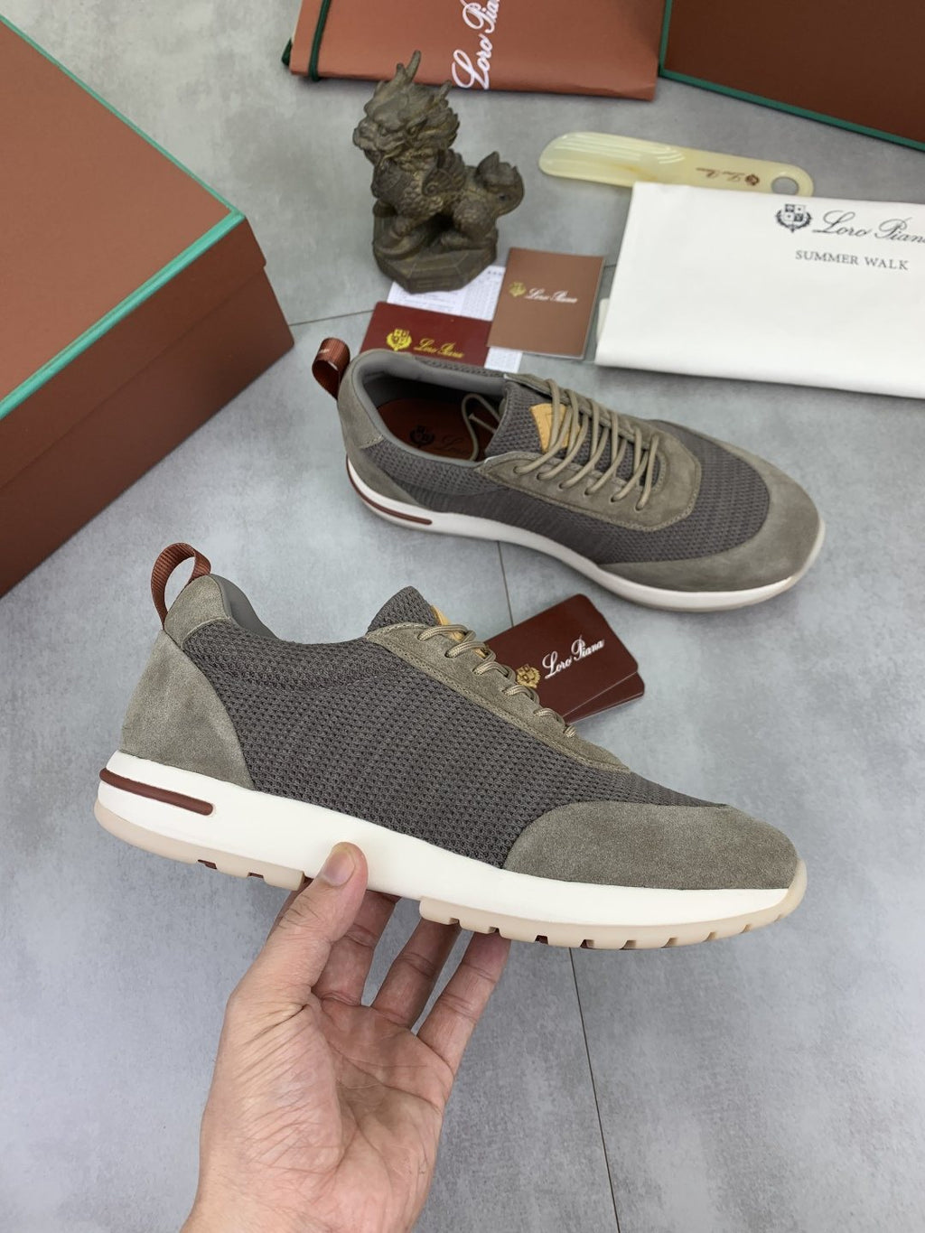 Loro Piana Week End Walk Men's Sneakers — model