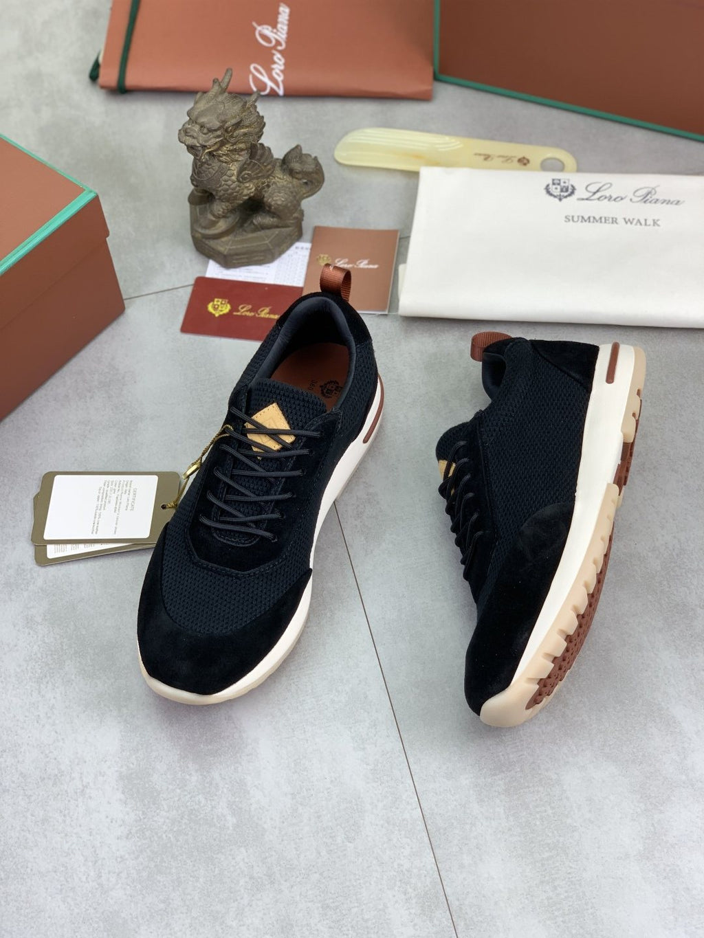Loro Piana Week End Walk Men's Sneakers — front