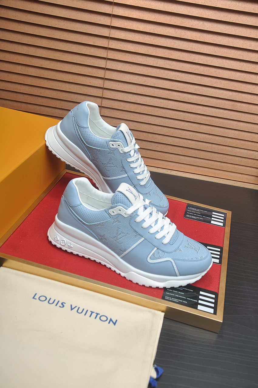 Louis Vuitton Panel Low-Top Sneakers — front