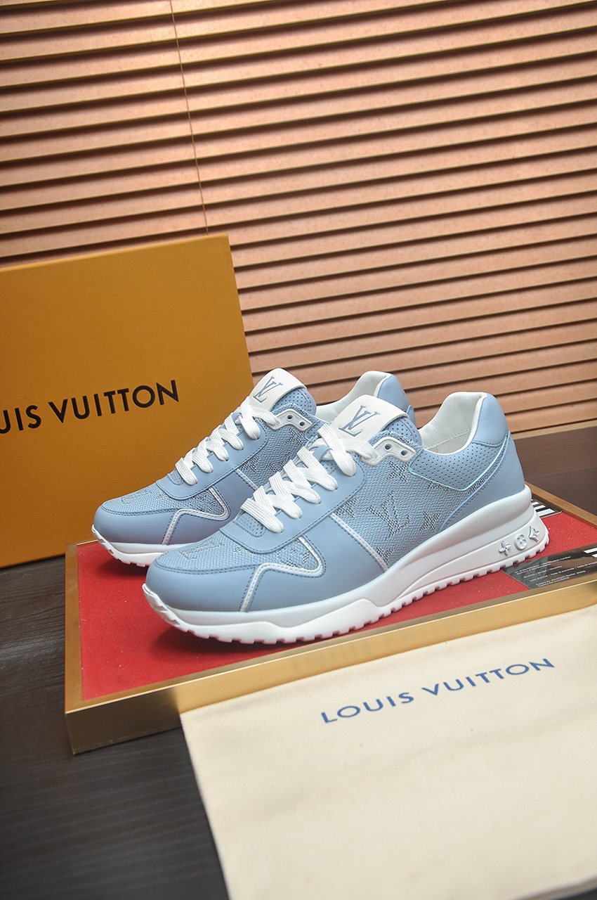 Louis Vuitton Panel Low-Top Sneakers — front
