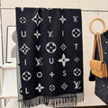 Louis Vuitton Monogram Fringe Scarf — hero