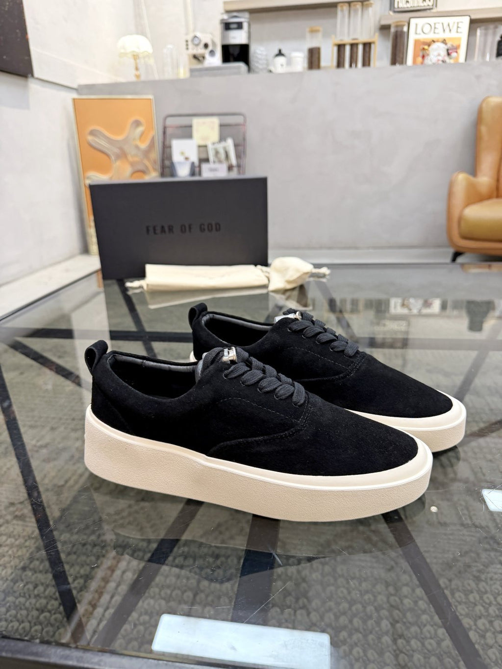 Fear of God Thick-Sole Low-Top Sneakers — front