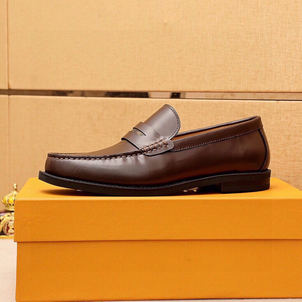 微商相册测试鞋子-Louis Vuitton Penny Loafers — side