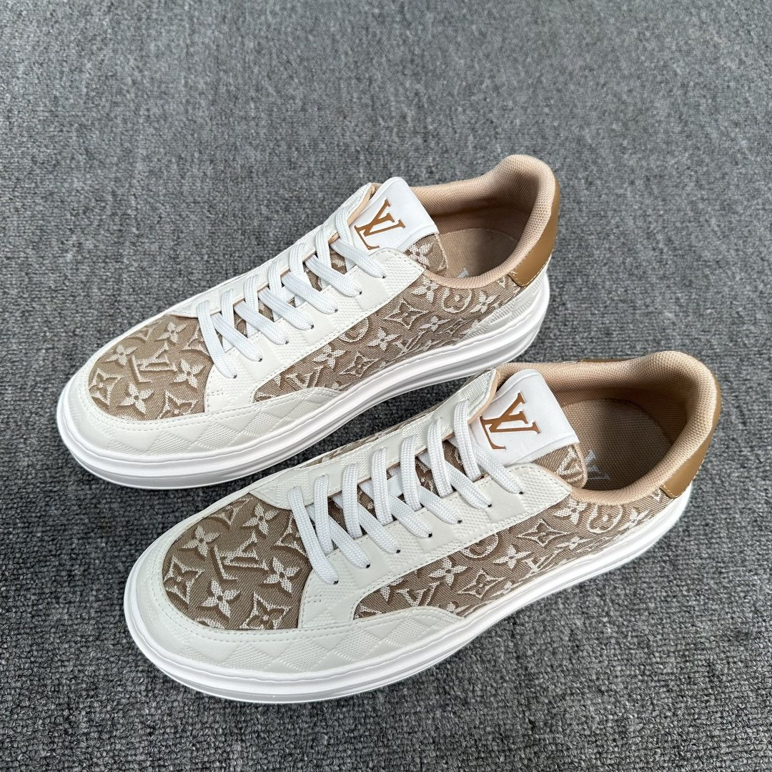 Louis Vuitton Monogram Low-Top Sneakers — front