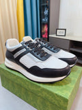 Gucci Men’s Textured Low-Top Sneakers — hero