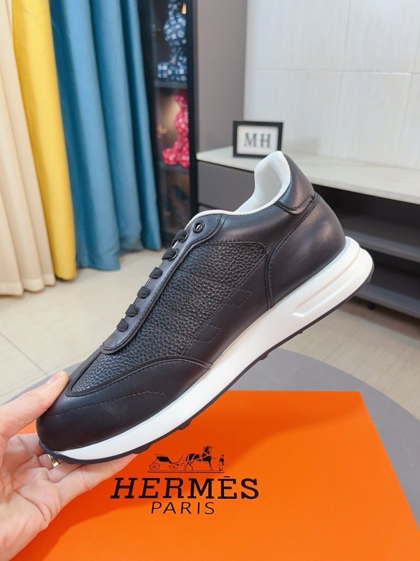 Hermès H-Panel Low-Top Sneakers — model
