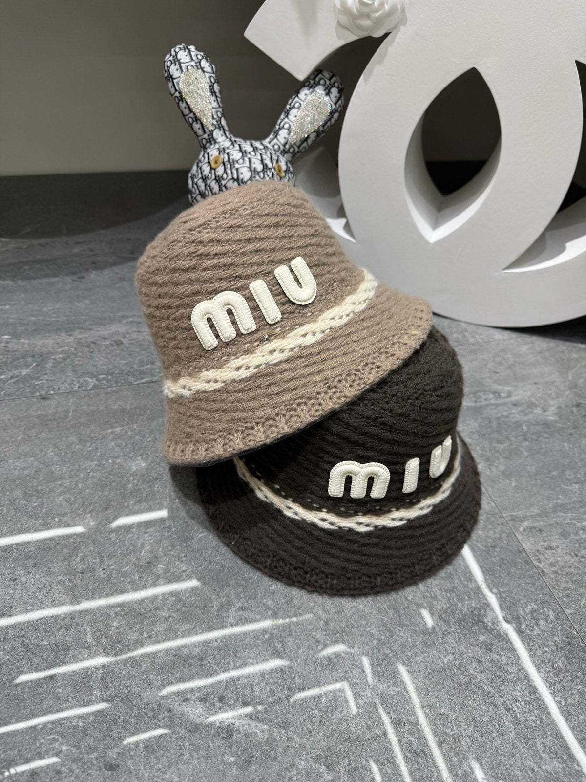 Miu Miu Fall/Winter New Arrival Knitted Bucket Hat