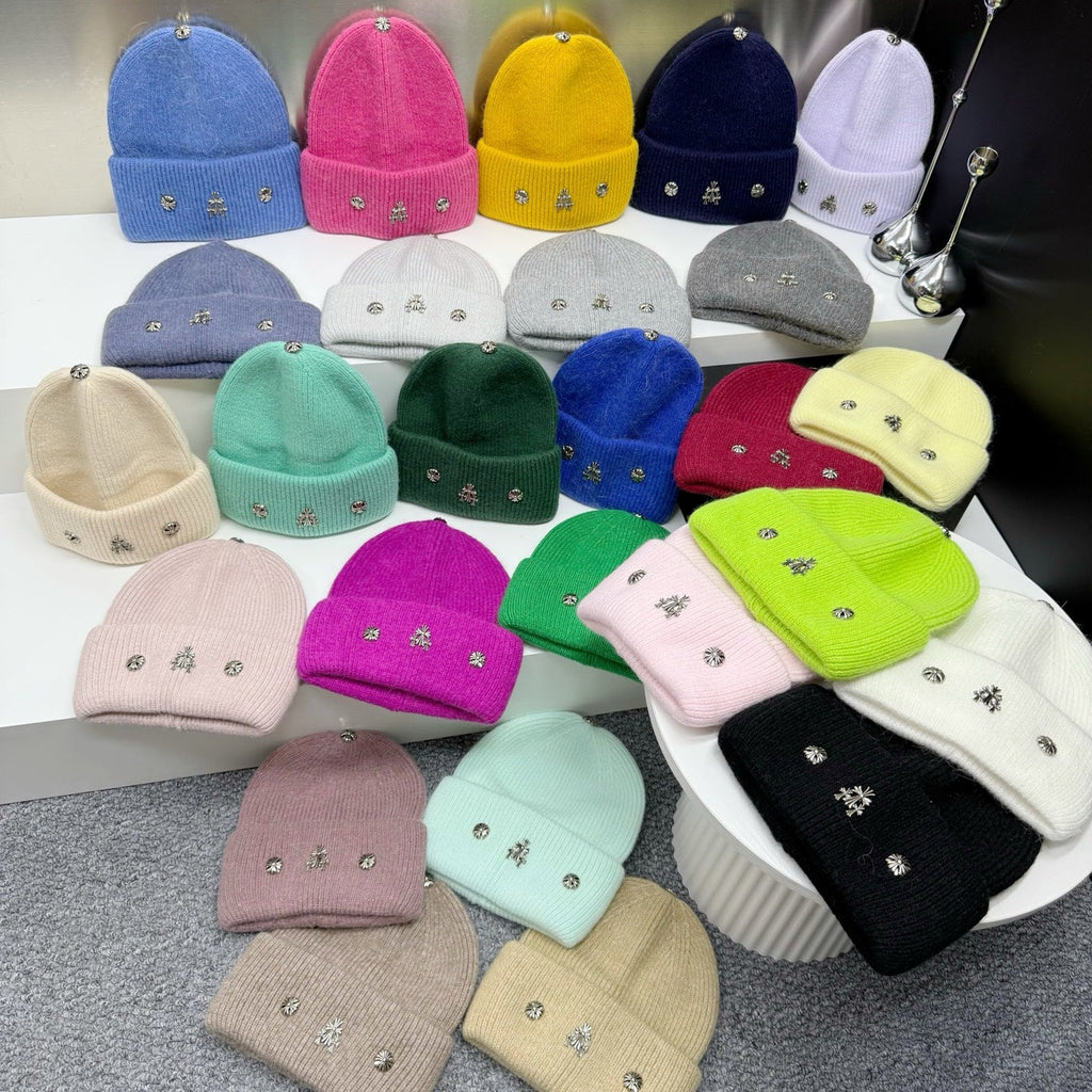 Chrome Hearts Rabbit Fur Premium Beanie