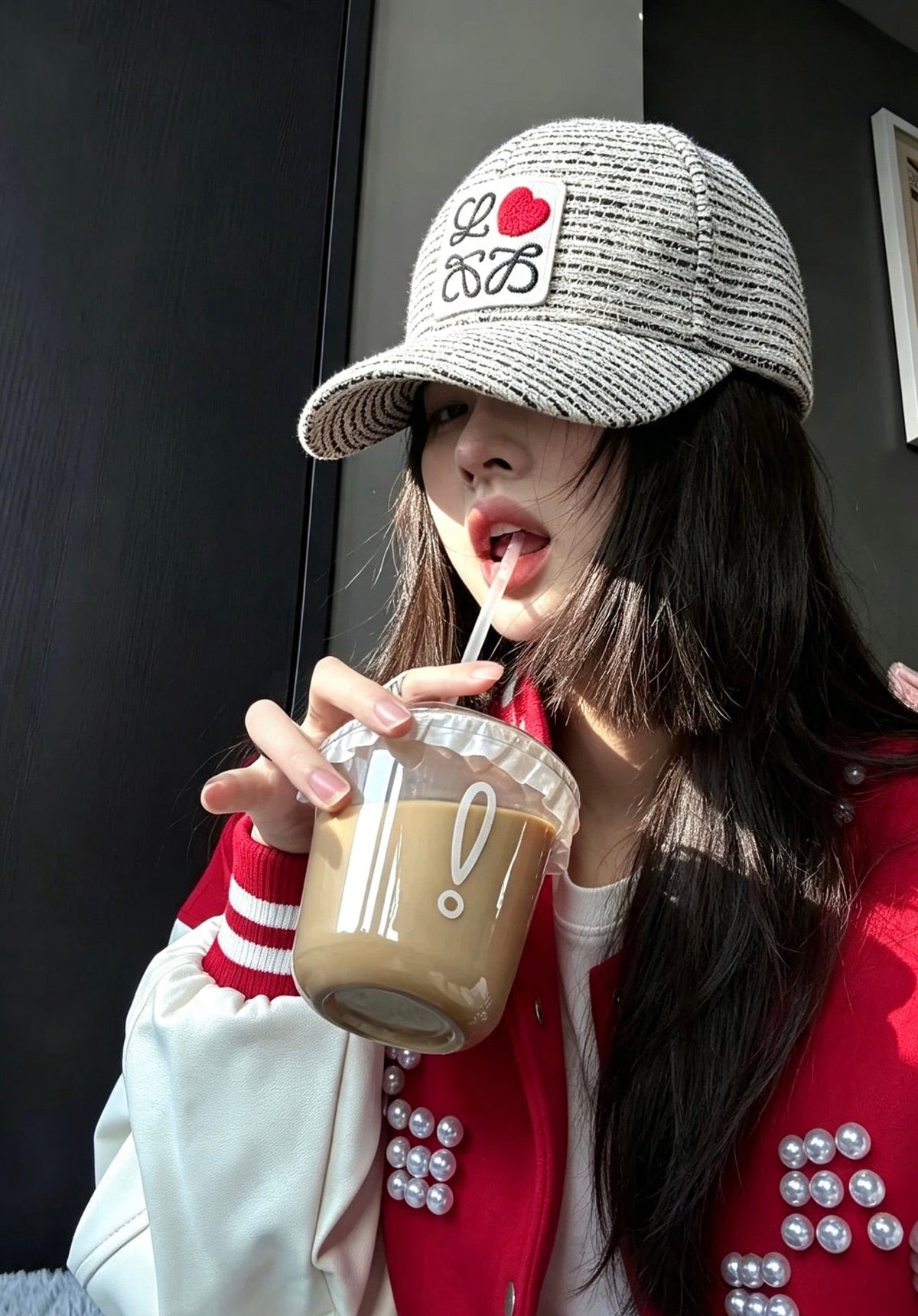 LOEWE Black & White Baseball Cap