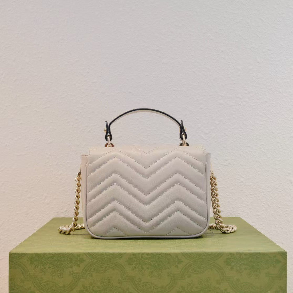Gucci GG Marmont Mini Top Handle Bag – 811238