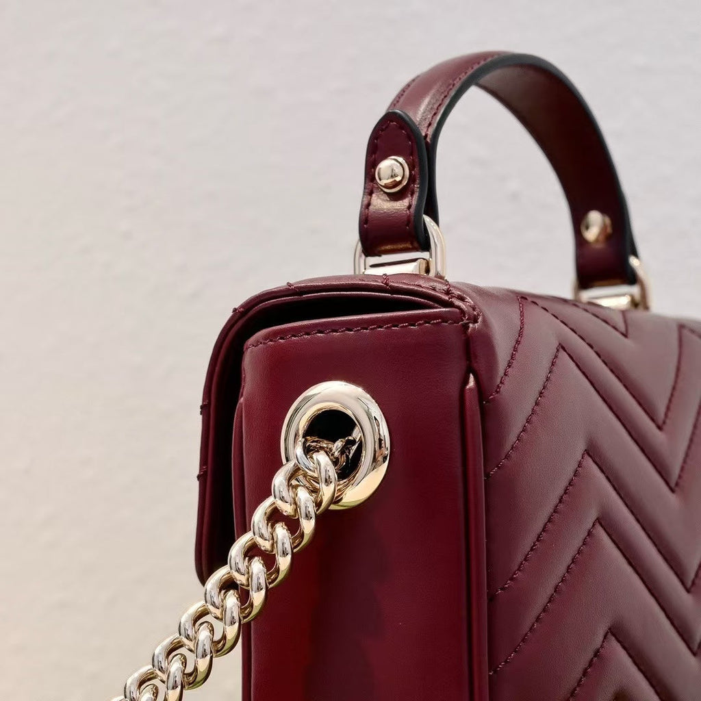 Gucci GG Marmont Mini Top Handle Bag – 811238