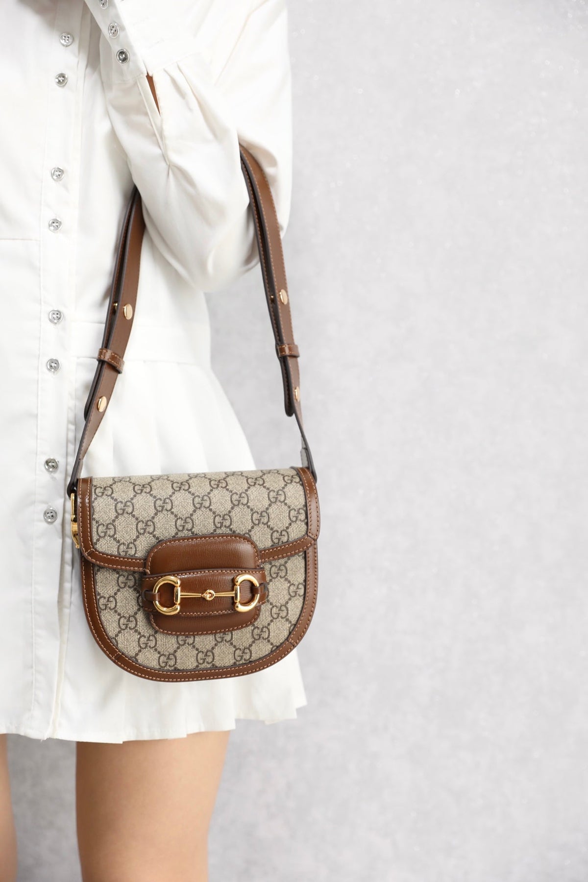 Gucci Horsebit 1955 Half-Moon Bag – 760191