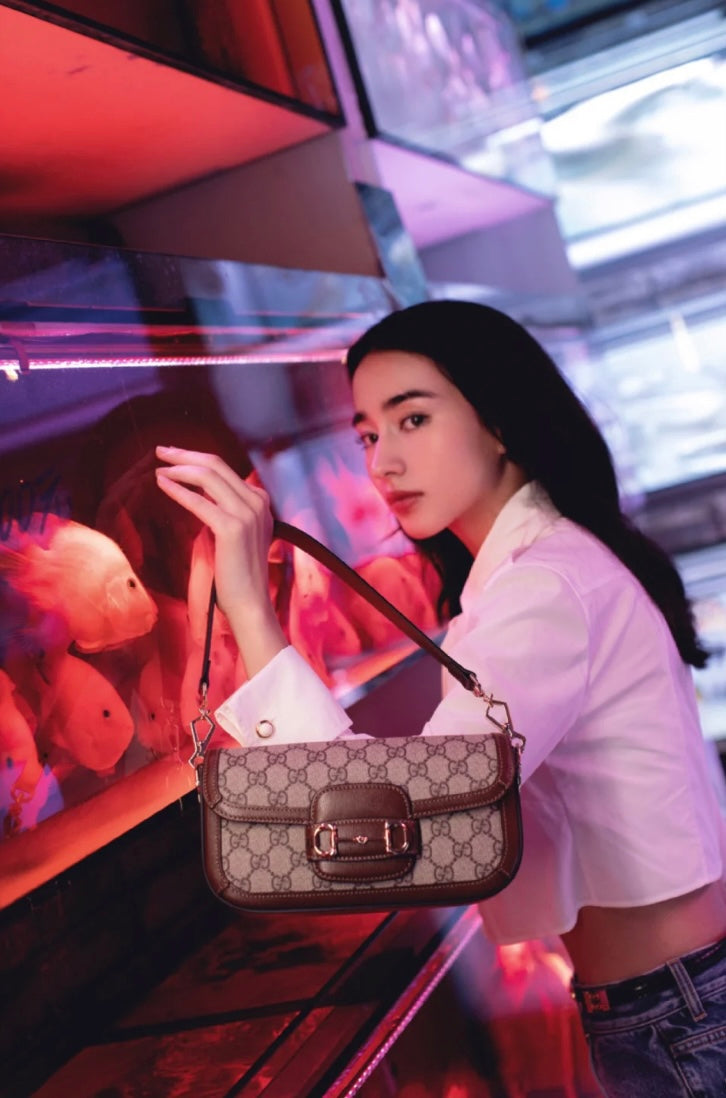 Gucci 1955 Horsebit Baguette Bag – 735178