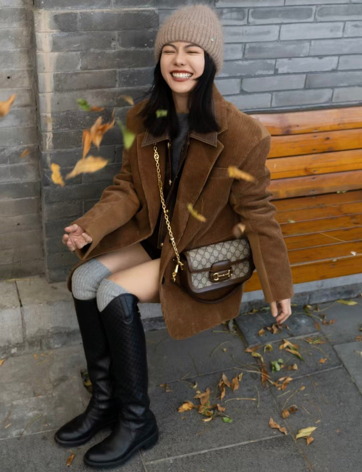 Gucci 1955 Horsebit Baguette Bag – 735178