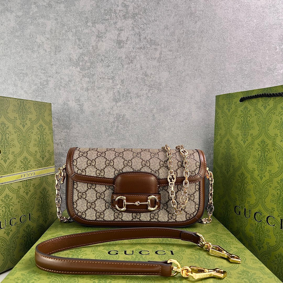 Gucci 1955 Horsebit Baguette Bag – 735178