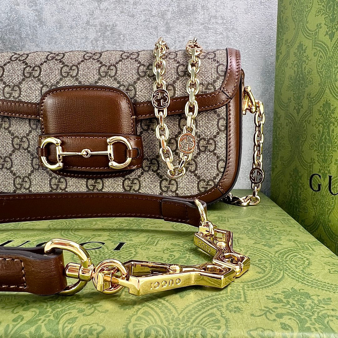 Gucci 1955 Horsebit Baguette Bag – 735178