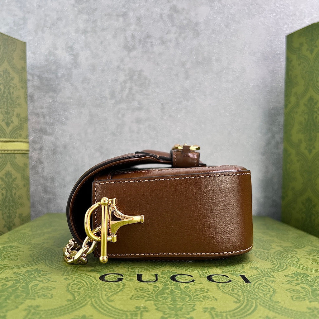 Gucci 1955 Horsebit Baguette Bag – 735178