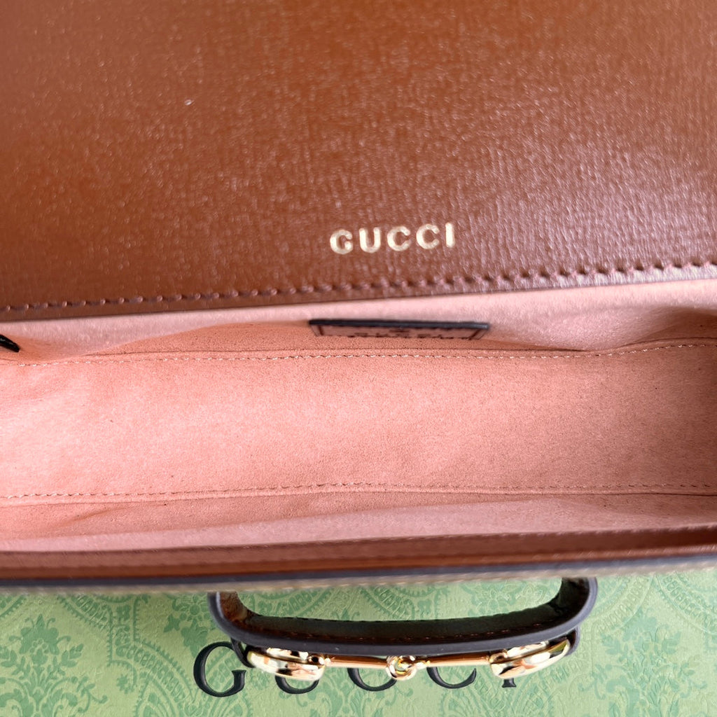 Gucci 1955 Horsebit Baguette Bag – 735178